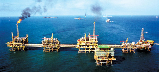 plataforma petroleos slide